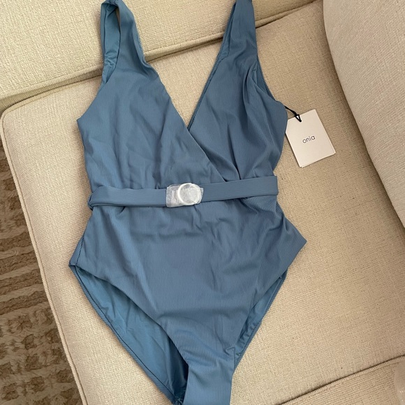 NEW with all packaging - Onia Sea Blue Michelle One Piece - Picture 2 of 8